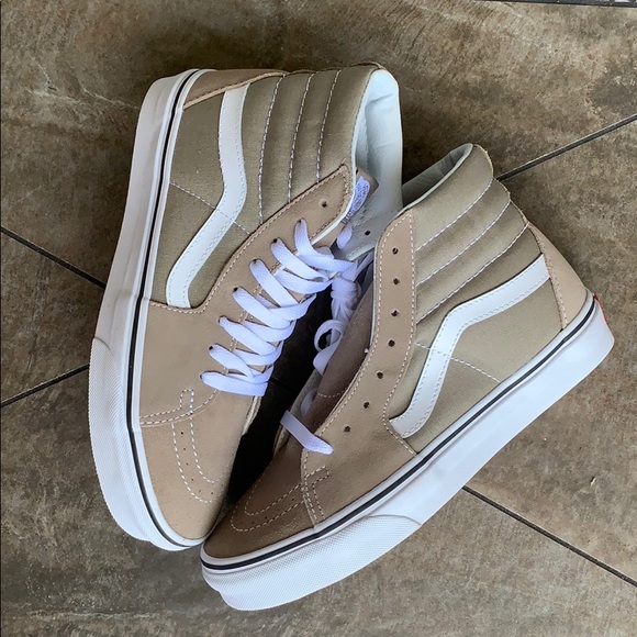 VANS SK8-Hi Desert Taupe/True White WMNS - Picture 15 of 16